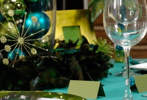 Новогодняя сервировка стола - "Жар-птица"