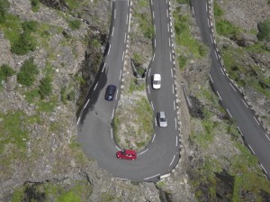 Дорога Trollstigen в Норвегии