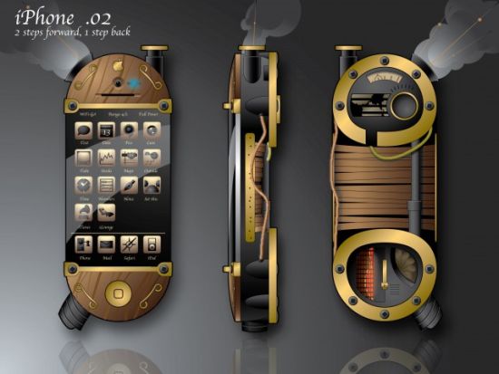 Steampunk iPhone 1