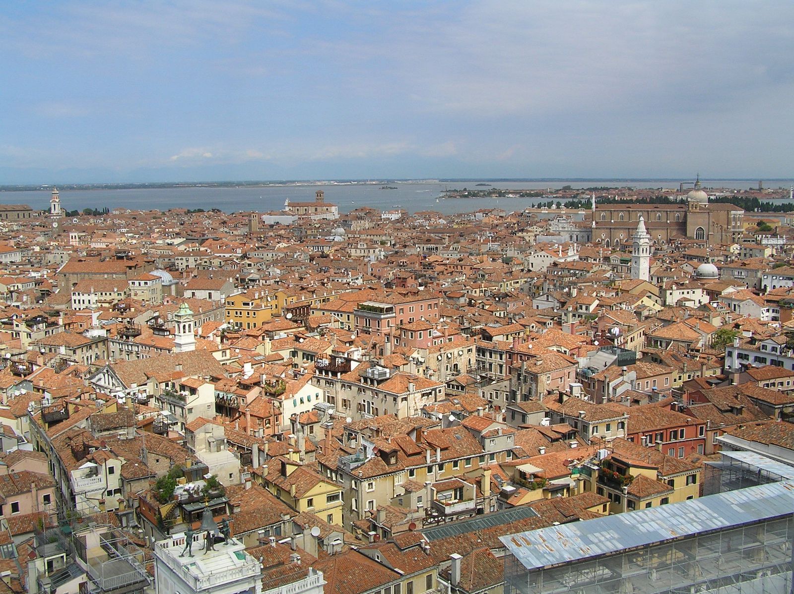 Историческая Венеция с высоты птичьего полета