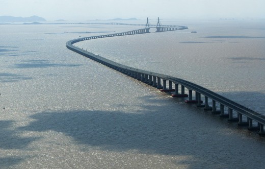 В Китае состоится открытие моста длиной 43 км