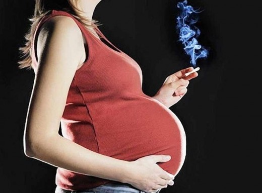 Курение во время беременности вызывает врожденные уродства
