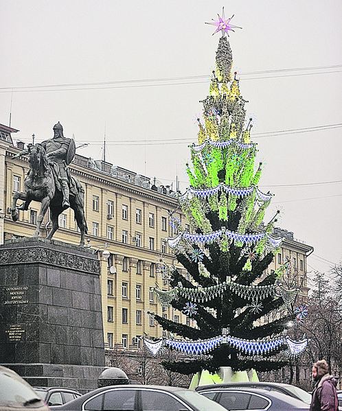 Самые необычные елки Москвы