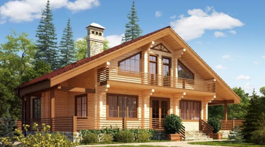 Преимущества элитного деревянного дома