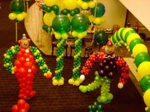 Фигуры из воздушных шаров – оригинальный предмет декора!