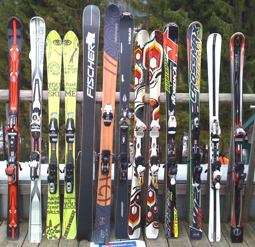 Как выбрать горные лыжи по виду и параметрам