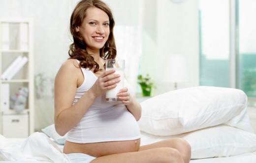 Употребление молока и йогурта во время беременности