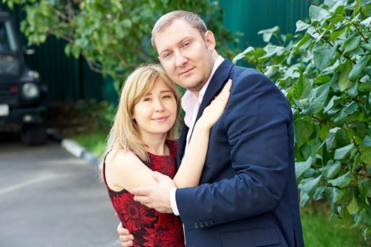 Денис Шилкин и его супруга