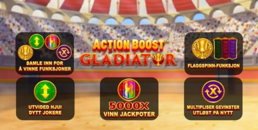 Action Boost Gladiator - эпическая битва за сокровища Древнего Рима