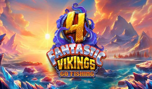 4 Fantastic Vikings Go Fishing - бешеные викинги, гигантский кальмар и деньги с каждого спина