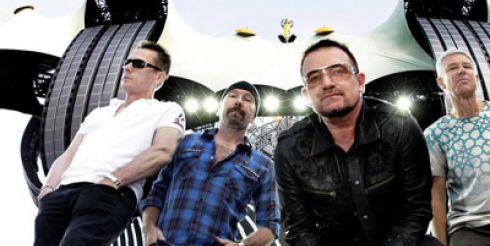 U2 заработали больше всех денег в 2009 году