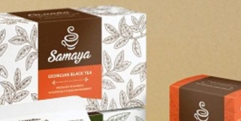 Студия Hattomonkey разработала дизайн упаковки грузинского чая