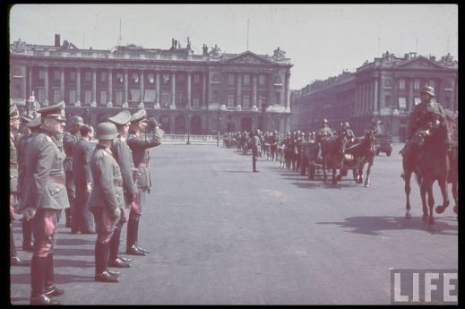 Цветные фотографии нацистской Германии