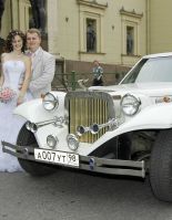 Прокат авто на свадьбу в Санкт-Петербурге