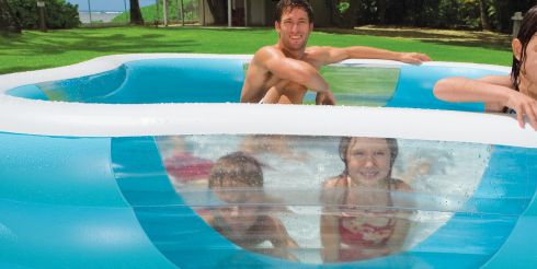 Преимущества надувного бассейна для дачи