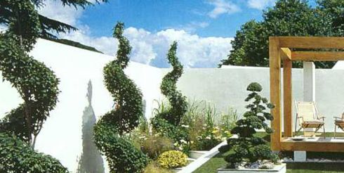 Особенности оформления участка в стиле техно