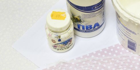 Применение строительного клея ПВА