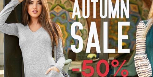 Акцию с 50% скидками запускает бренд женской одежды Gepur