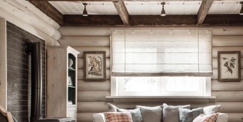 Благородство и комфорт в деревянном доме