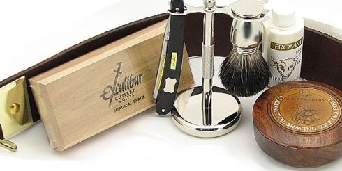 Где продаются дорогие бритвенные принадлежности?