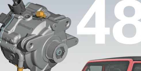 Технологии Continental в новой мягкой гибридной системе eTorque автомобиля Jeep® Wrangler на основе технологии Continental