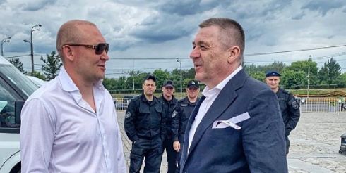 Участие в крупной акции на Поклонной горе приняли Сергей Сотников и Никита Лушников