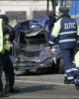 В Минске на проспекте Независимости столкнулись шесть машин
