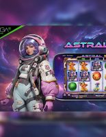 Astral Spin, футуристический космический игровой автомат для казино