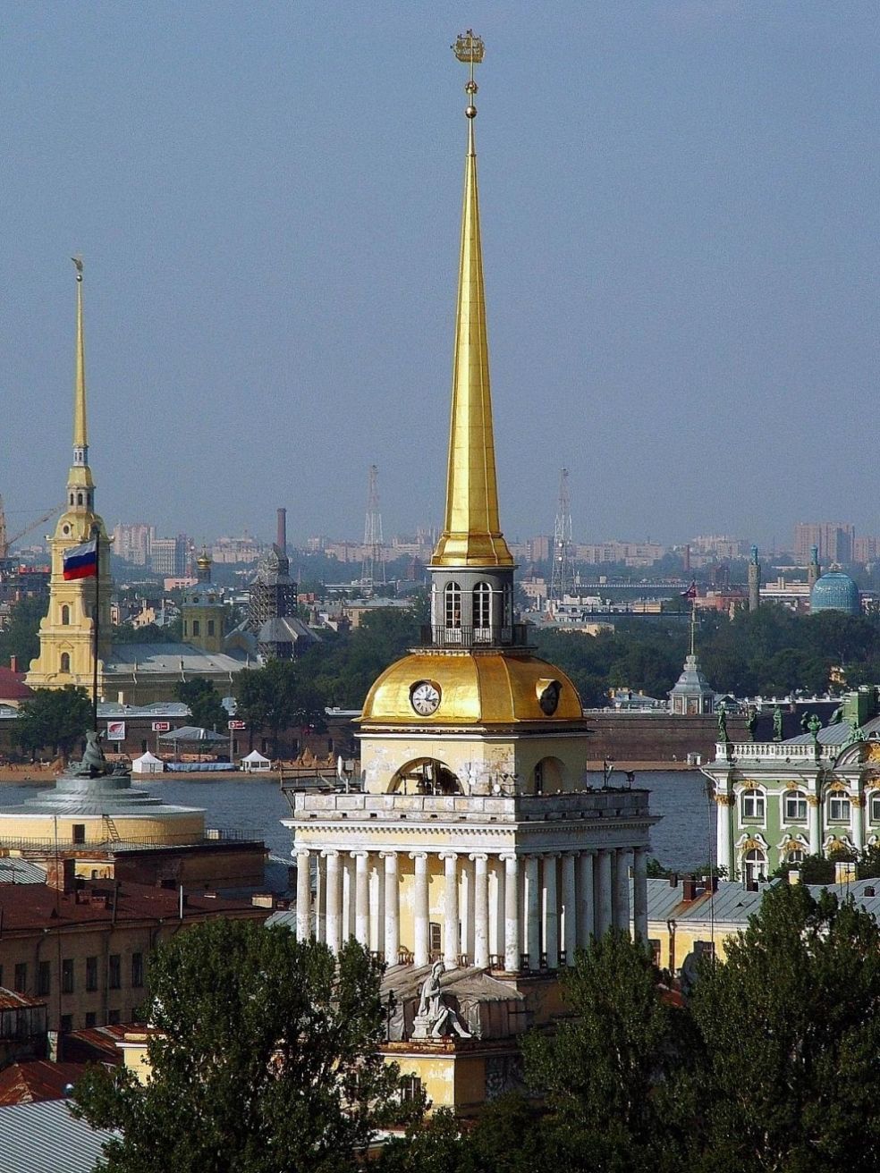 Панорама Санкт-Петербурга (вид с Исакиевского собора)