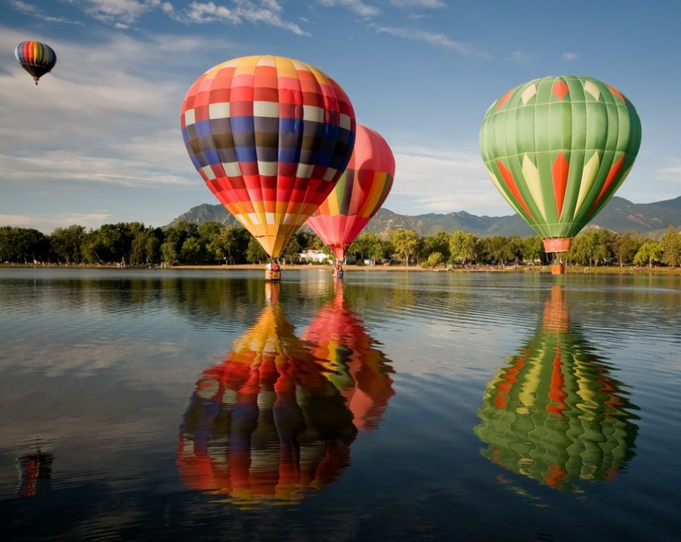 Фестиваль воздушных шаров в Колорадо Спрингс