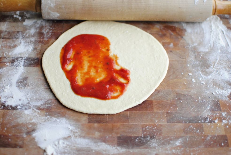 Пицца или кальцоне по-домашнему фото-рецепт