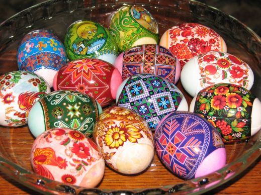 Пасхальные яйца: рукотворная красоты