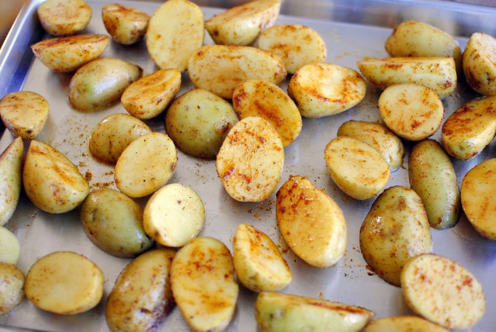 Пряный картофель по-французски фото-рецепт