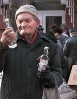 Составлен портрет среднего российского алкоголика