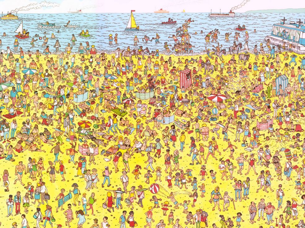 «Где Уолли?» Мартин Хэндфорд